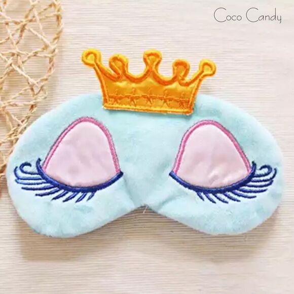 🆕Princess Crown Blue Eye Mask - Picture 2 of 4